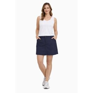 EDDIE BAUER Performance Stretch Skort – Women's 14 – Navy Blue